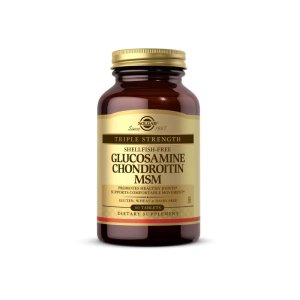 Solgar Triple Strength Glucosamine Chondroitin Msm (shellfish-Free) 60 Tablets