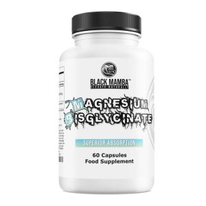 Black Mamba Magnesium Bisglycinate 60 Caps