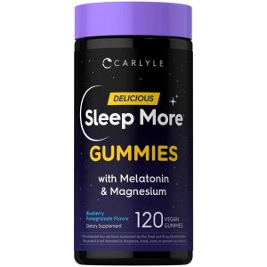 Carlyle Nutritionals Sleep Gummies with Melatonin and Magnesium | 120 Count