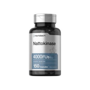 Horbäach Nattokinase 4000 Fu per Serving | 150 Capsules