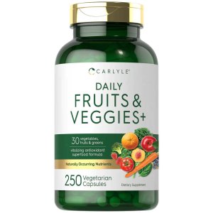 Carlyle Nutritionals Fruits & Veggies | 250 Capsules