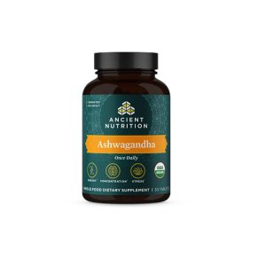 Ancient Nutrition Organic Ashwagandha 30 Tabs