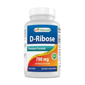Best Naturals D-Ribose 700 mg 180 Vegetarian Capsules