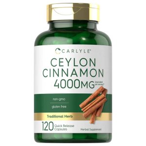 Carlyle Nutritionals Ceylon Cinnamon 4000mg | 120 Capsules