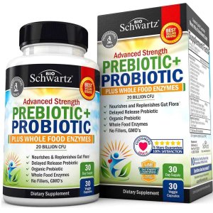 Bio Schwartz Prebiotic + Probiotic – 30 Capsules