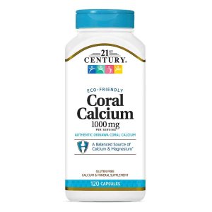 21st Century Coral Calcium 1000 Mg Eco-Friendly 120 Caps