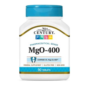 21st Century Mg O-400 Pharmaceutical Grade 90 Tabs
