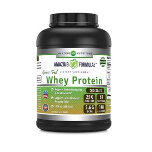 Amazing Formulas Grass Fed Whey Protein Chocolate Flavor 2.26kg
