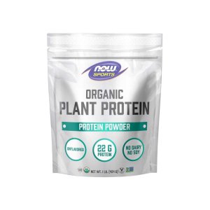 Now Sports Plant Protein – Organic Unflavored Powder – 454g