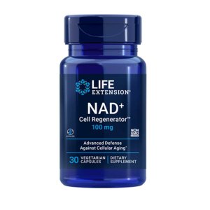 Life Extension Nad+ Cell Regenerator™ Nicotinamide Riboside 100 Mg, 30 Vegetarian Capsules