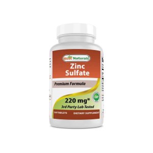 Best Naturals Zinc Sulfate 220 mg 120 Tablets