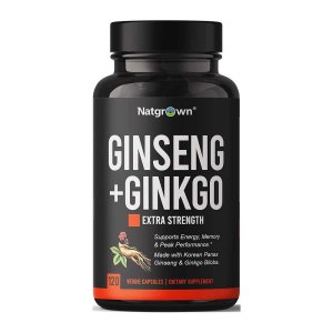 Natgrown Ginseng + Ginkgo 120 Caps