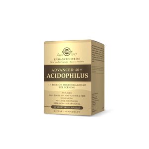 Solgar Advanced 40+ Acidophilus 60 Vegetable Capsules