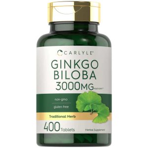Carlyle Nutritionals Ginkgo Biloba 300mg | 400 Tablets