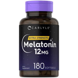 Carlyle Nutritionals Melatonin 12mg | 180 Softgels