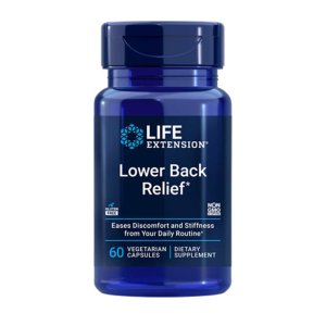 Life Extension Lower Back Relief 60 Vegetarian Capsules