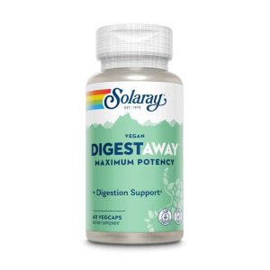 Solaray Vegan Digestaway, Plant Enzyme 60 Caps