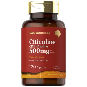 Tahoe Nutritionals Citicoline 500mg per serving | 120 Capsules