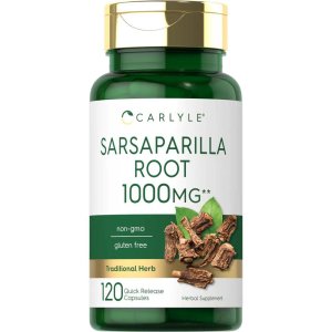 Carlyle Nutritionals Sarsaparilla Root 1000mg | 120 Capsules