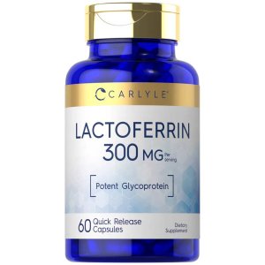Carlyle Nutritionals Lactoferrin 300mg per serving | 60 Capsules