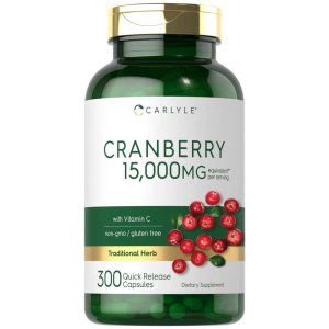 Carlyle Nutritionals Cranberry 15000mg | 300 Capsules