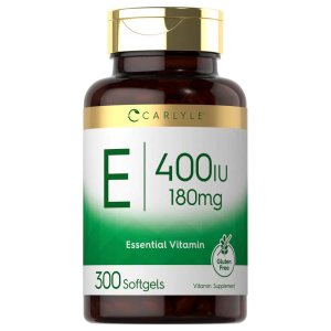 Carlyle Nutritionals Vitamin E 180mg 400IU | 300 Softgels