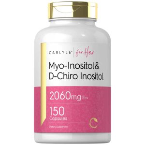 Carlyle Nutritionals Myo-Inositol & D-Chiro Inositol 2060mg per serving | 150 Capsules
