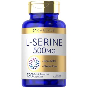 Carlyle Nutritionals L-Serine 500mg | 120 Capsules