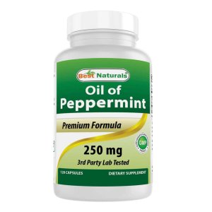 Best Naturals Peppermint oil 250 mg 120 Capsules