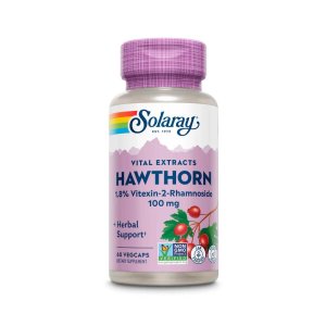 Solaray Hawthorn Aerial Extract 100mg 60 Caps