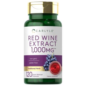 Carlyle Nutritionals Red Wine Extract | 120 Capsules