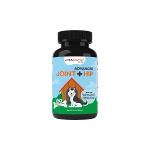 Vitamatic Maximum Strength Joint & Hip for Dogs 120 Chicken Flavored Tablets