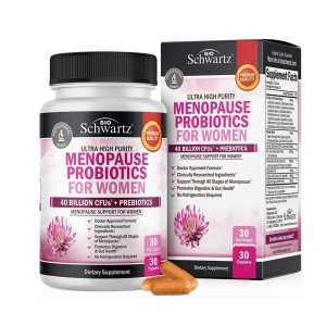 Bio Schwartz Menopause Support Probiotics for Women – 30 Capsules
