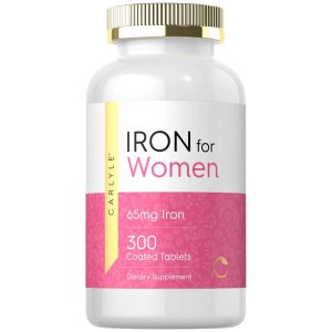 Carlyle Nutritionals Iron for Women 65mg | 300 Tablets