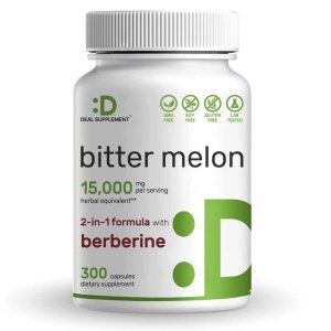 Deal Supplement Bitter Melon 15,000mg Per Serving | 300 Capsules
