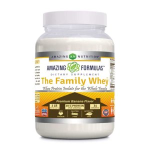 Amazing Formulas the Family Whey 20 Grams Protein Banana Flavor 907g