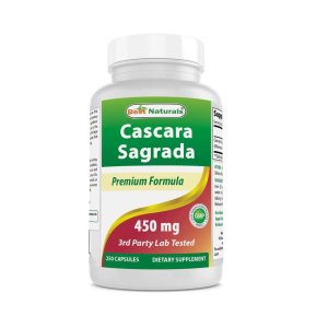 Best Naturals Cascara Sagrada 450 mg 250 Capsules