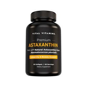 Vital Vitamins Astaxanthin 60 Softgels