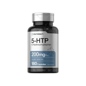 Horbäach 5-Htp 200mg per Serving | 180 Capsules