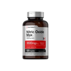 Horbäach Nitric Oxide Booster 3600mg per Serving | 120 Caplets