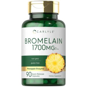 Carlyle Nutritionals Bromelain 1700 mg per serving | 90 Capsules