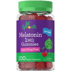 Lil Sprouts Melatonin Gummies for Kids 1mg | 100 Gummies