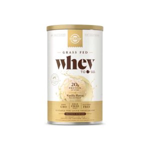 Solgar Grass Fed Whey to Go®, Vanilla 338g
