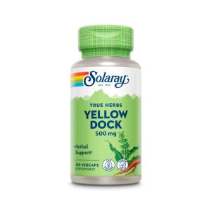 Solaray Yellow Dock Root 500mg 100 Caps