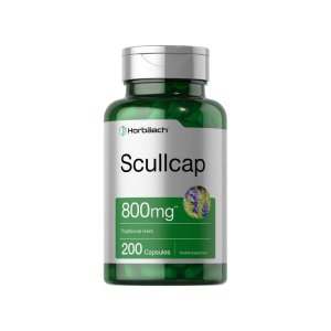 Horbäach Scullcap Extract 800mg | 200 Capsules