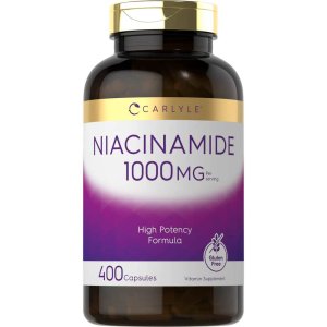 Carlyle Nutritionals Niacinamide 1000mg per serving | 400 Capsules