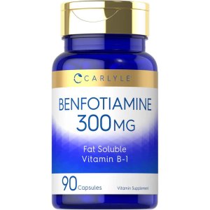 Carlyle Nutritionals Benfotiamine 300mg | 90 Capsules