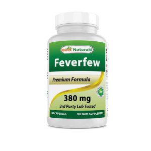 Best Naturals Feverfew 380 mg 180 Capsules