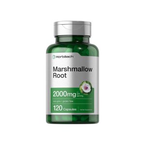 Horbäach Marshmallow Root 2000mg per Serving | 120 Capsules