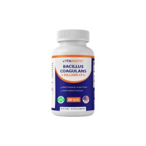 Vitamatic Bacillus Coagulans 5 Billion CFU | 60 Vegetable Capsules